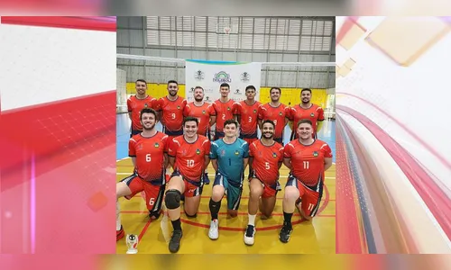 Equipe de voleibol de Apucarana se classifica na Liga de Maringá