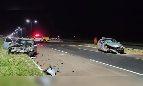 Acidente de trânsito deixa seis pessoas feridas em Arapongas