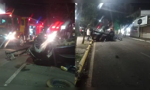 Apucarana: acidente em cruzamento deixa casal ferido; veja o vídeo