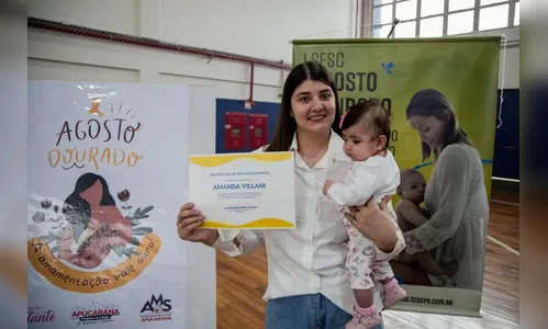 Prefeitura promove ação de incentivo ao aleitamento materno