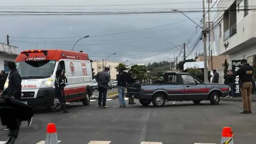 Após os primeiros socorros, o motociclista  foi encaminhado com ferimentos leves ao Hospital Municipal de Faxinal