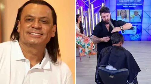 Cantor mostrou pela 1ª vez uma mudança drástica em seu look