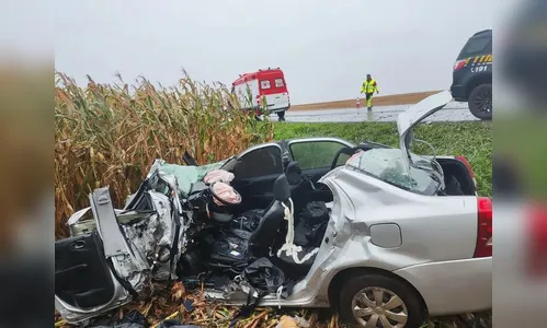 Acidente na BR-369 deixa uma pessoa morta e três em estado grave