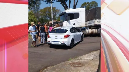 Casal e crianças estavam no carro quando disparos começaram