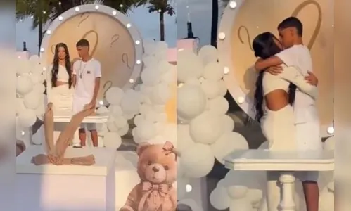 Luva de Pedreiro será pai de um menino: 