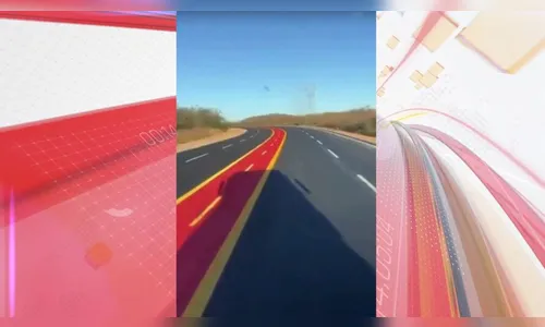 Vídeo de ciclofaixa no meio de estrada viraliza nas redes; veja