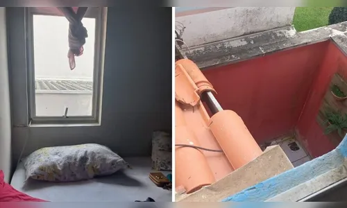 Bebê de 9 meses cai da janela de 2º andar e é internado