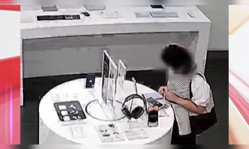 Mulher rói cabo de segurança que prendia iPhone para roubar aparelho