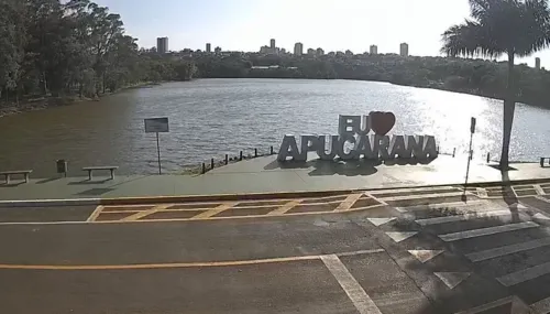 Domingo amanheceu gelado em Apucarana