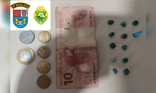 Homem é preso com crack e cocaína no centro de Apucarana