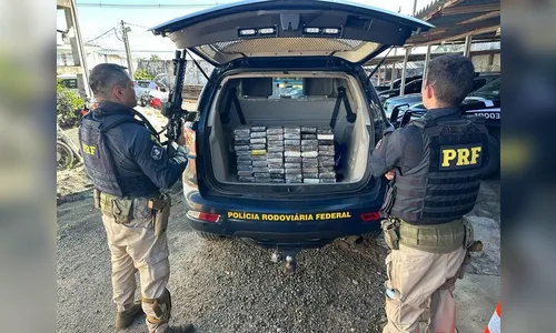 Casal é preso com mais de 60 quilos de cocaína no Paraná