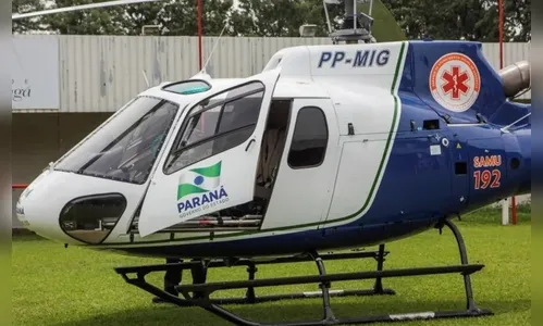 Trabalhador fica em estado grave após cair de oito metros em CTG no PR