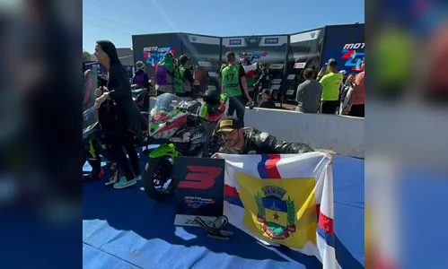 Piloto de Apucarana vence etapas do Paranaense de Motovelocidade