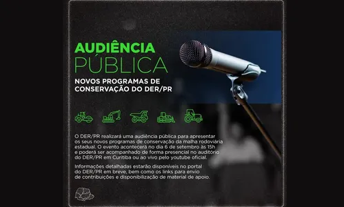 Programas de conservação de rodovias serão apresentados nesta quarta