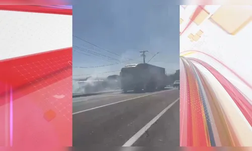 Incêndio ambiental requer atenção de motoristas em Apucarana; veja