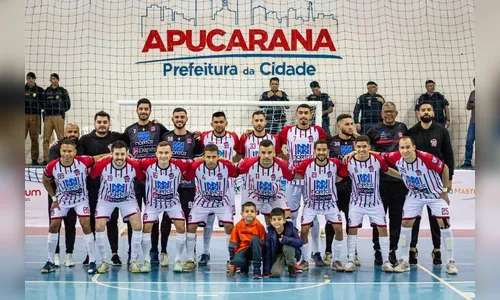 Apucarana Futsal vai passar na televisão; entenda