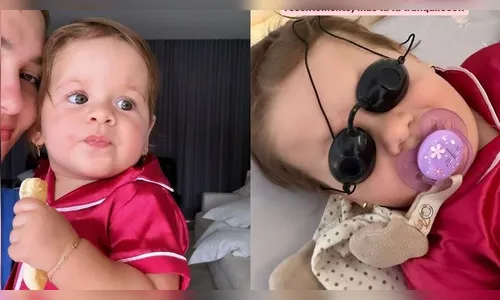 Maria Flor, filha Virgínia Fonseca