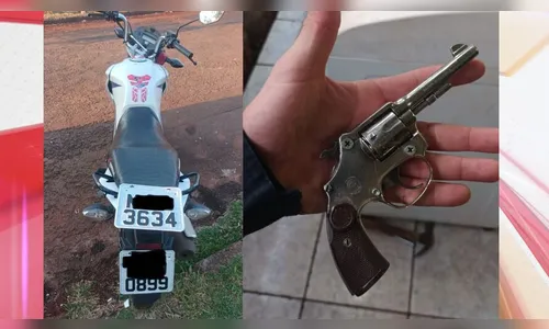 GM encontra revólver embaixo de pote de temperos em Arapongas