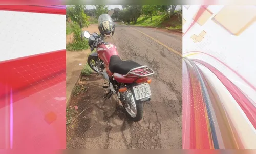 Moto adulterada é apreendida pela Polícia Militar em Apucarana