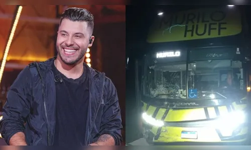 Ônibus da equipe do cantor Murilo Huff se envolve em acidente
