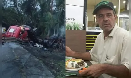 Vídeo flagra motorista morrendo atropelado pelo próprio caminhão no PR