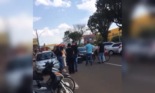 Jovem fica ferido após sofrer queda de moto  em Ivaiporã