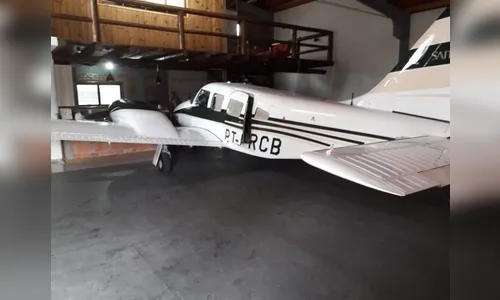 Avião furtado há 3 meses no Paraná é encontrado em SC; três são presos