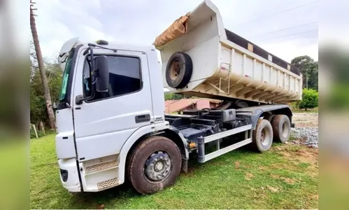 Motorista é sequestrado e tem caminhão roubado em Faxinal