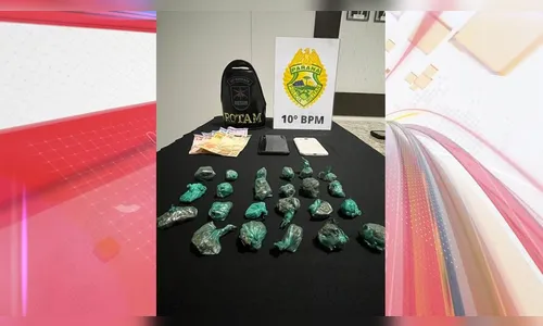 Rotam prende traficante e apreende porções de maconha em Apucarana