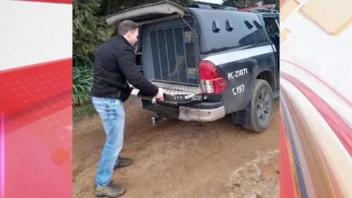 O homem foi encontrado na mesma tarde, em uma propriedade rural