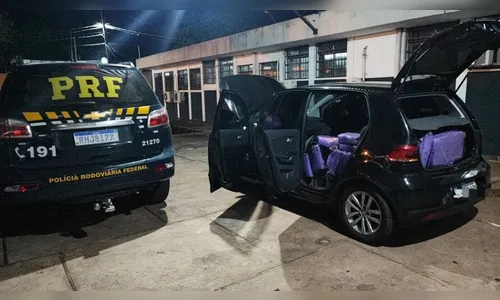 PRF apreende quase 450 kg de maconha na região de Maringá