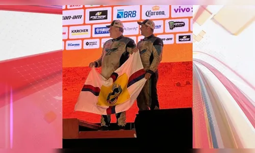 Dupla apucaranense conquista 3º lugar no Rally dos Sertões