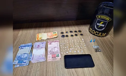 Polícia Militar prende traficante com 90 pedras de crack no Sumatra