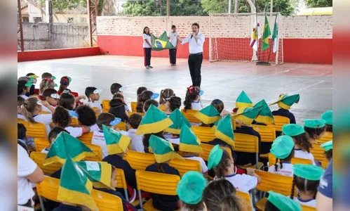 Escolas realizam atos cívicos em comemoração à independência do Brasil