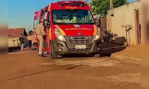 Menino de 7 anos sofre queda de bicicleta e é socorrido em Apucarana