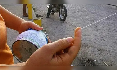 Menino tem corte profundo na perna ao ser atingido por linha chilena