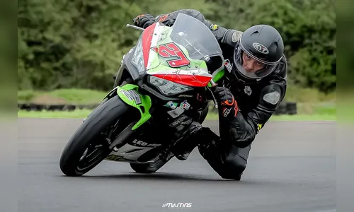 Piloto de Apucarana lidera Campeonato Paranaense de Motovelocidade
