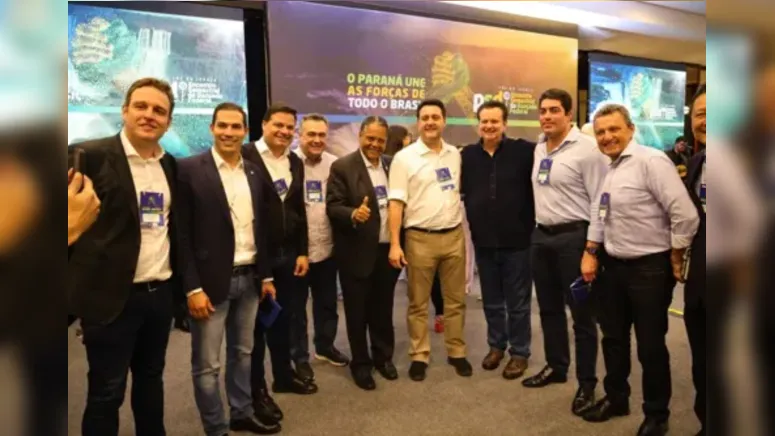 Beto Preto com lideranças do PSD