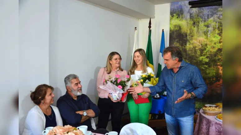 Cerimônia de posse da nova secretária