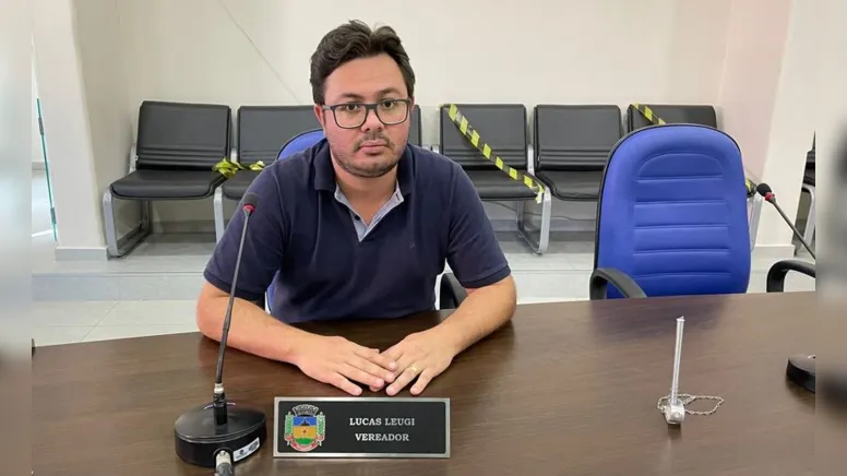Imagem ilustrativa da notícia Lucas Leugi quer sair na frente na corrida para Prefeitura