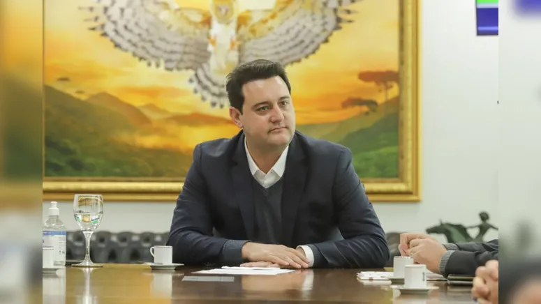 O governador Carlos Massa Ratinho Jr