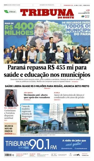Edição do dia 26 de setembro de  2023