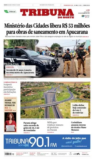 Edição do dia 29 de setembro de  2023