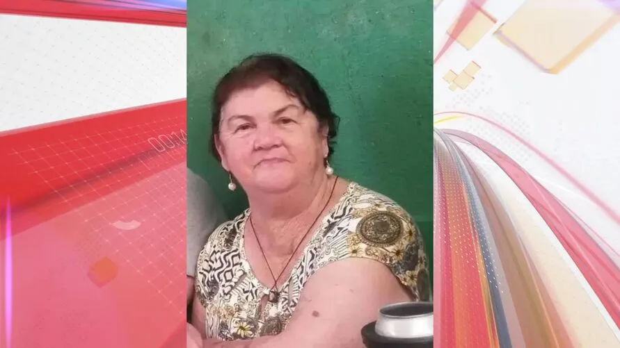 Olidia Faian de Moura, 78 anos, estava em carro atingido no engavetamento