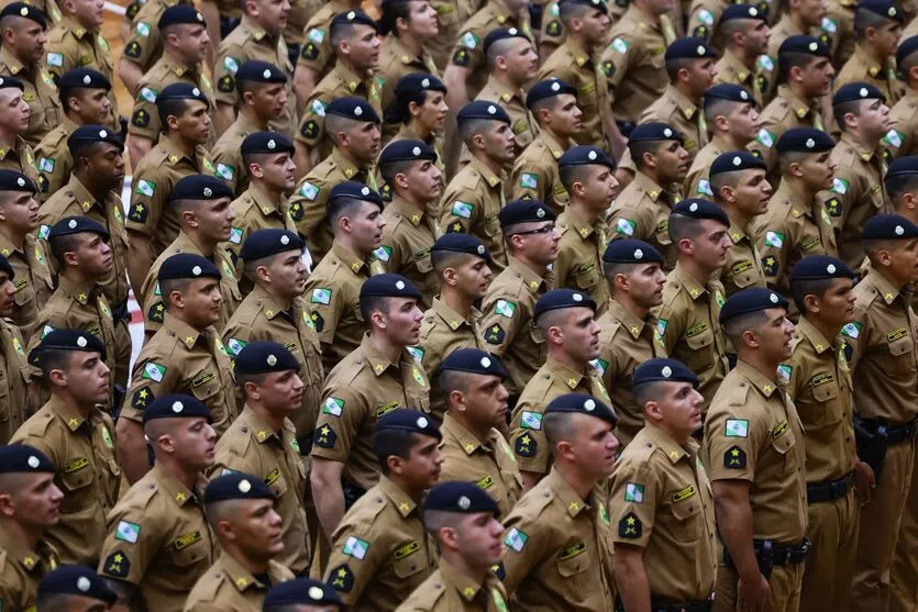 Paraná formou 362 novos soldados da Polícia Militar nesta quarta