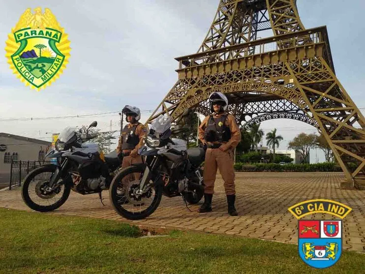 A 6ª CIPM recebeu duas motocicletas BMW F 750 GS