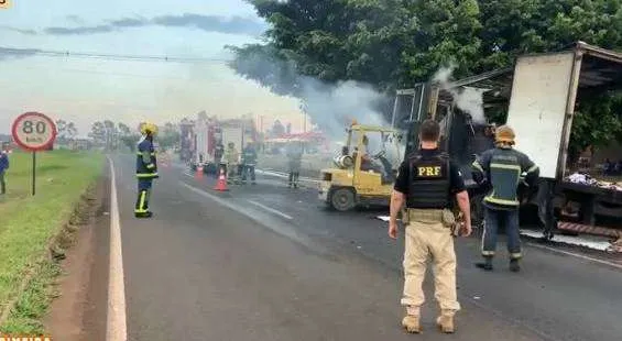 A ocorrência foi registrada nesta madrugada de terça-feira (19)