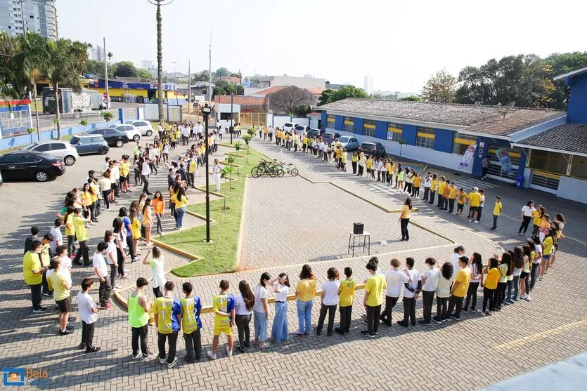 Alunos foram orientados em diversas ações