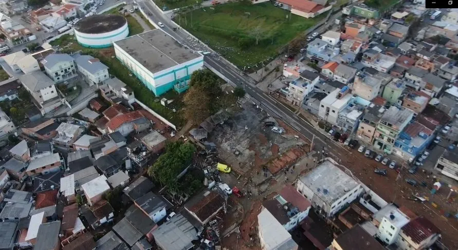 Apesar do estrago, não houve óbitos no ocorrido