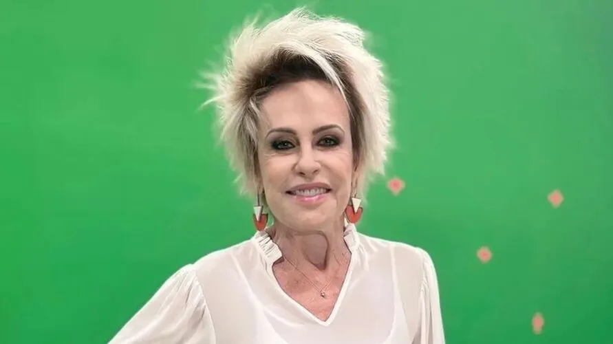 Apresentadora Ana Maria Braga